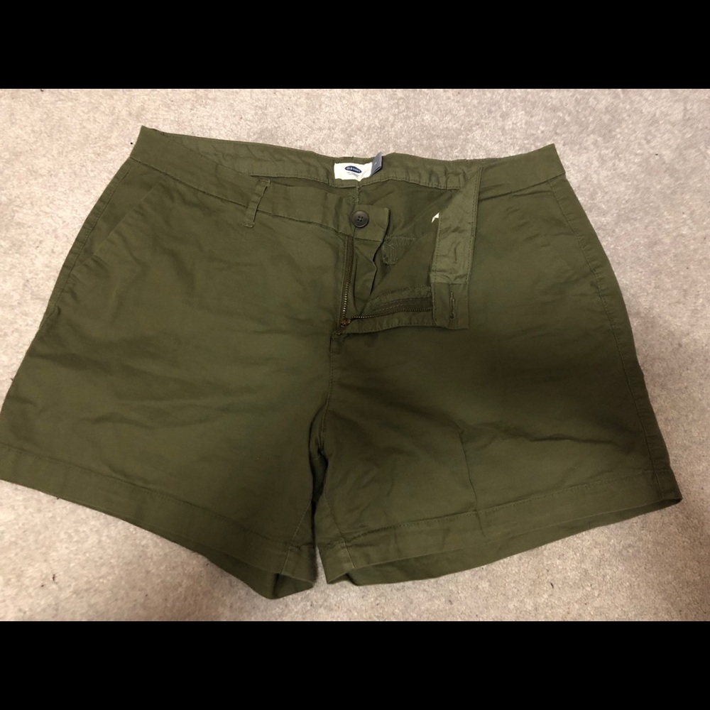 Old Navy Army Green Shorts